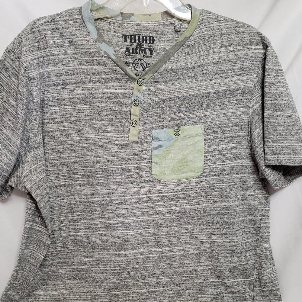 Third & Army CA Pioneers Men's T Shirt XL
